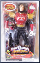 Crimson Thunder Talking Ninja Battle Ranger Action Figure