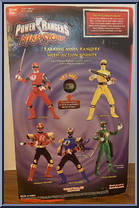 Crimson Thunder Talking Ninja Ranger from Power Rangers Ninja Storm - Talking manufactured by Bandai [Back]