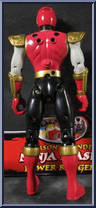 Crimson Thunder Ninja Flash Power Ranger from Power Rangers Ninja Storm - Basic Series manufactured by Bandai [Loose]