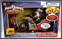 Crimson Thunder R/C Tsunami Cycle Action Figure