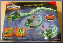 Dragonforce Tank from Power Rangers Ninja Storm - Vehicles manufactured by Bandai [Back]