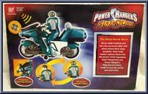 Green Samurai R/C Ninja Glider Cycle from Power Rangers Ninja Storm - Remote Control manufactured by Bandai [Back]