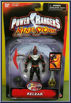 Kelzak from Power Rangers Ninja Storm - Basic Series manufactured by Bandai [Front]