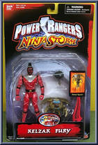 Kelzak Fury from Power Rangers Ninja Storm - Basic Series manufactured by Bandai [Front]