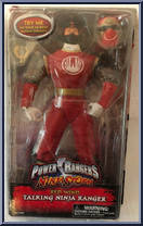 Red Wind Talking Ninja Ranger Action Figure