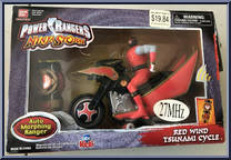 Red Wind Tsunami Cycle Action Figure