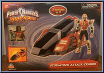 Stormtrek Attack Cruiser from Power Rangers Ninja Storm - Vehicles manufactured by Bandai [Front]