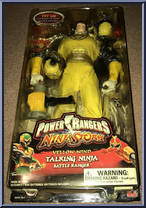 Yellow Wind Talking Ninja Battle Ranger Action Figure