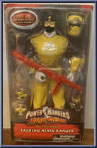 Yellow Wind Talking Ninja Ranger Action Figure