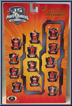 Turbo Red Ranger from Power Rangers Operation Overdrive - 15th Anniversary manufactured by Bandai [Back]