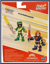 Green Ranger & Ninjor from Power Rangers - Basic Series manufactured by Playskool [Back]