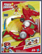 Red Ranger & Dragon Thunderzord from Power Rangers - Basic Series manufactured by Playskool [Front]
