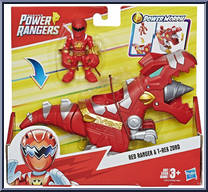 Red Ranger & T-Rex Zord from Power Rangers - Basic Series manufactured by Playskool [Front]