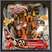 Formula Wolf Transporter from Power Rangers RPM - Basic Series manufactured by Bandai [Front]
