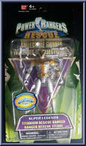 Super Legends Titanium Rescue Ranger from Power Rangers RPM - Basic Series manufactured by Bandai [Front]