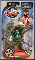 Throttle Max Ranger Green from Power Rangers RPM - Basic Series manufactured by Bandai [Front]