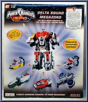 Delta Squad Megazord (Space Patrol Delta) from Power Rangers SPD - Deluxe manufactured by Bandai [Back]