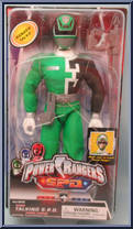 Green Talking S.P.D. Power Ranger Action Figure