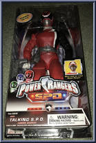 Red Talking S.P.D. Power Ranger Action Figure