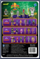 White Ranger from Power Rangers - ReAction Figures manufactured by Super7 [Back]