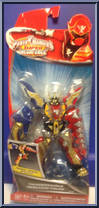 Thundersaurus Megazord Figure from Power Rangers Super Megaforce - Megazords manufactured by Bandai [Front]