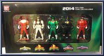 Limited Edition Tommy Oliver Legendary Ranger Key Set from Power Rangers Super Megaforce - Exclusives manufactured by Bandai [Front]