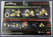 Alpine Attack Vehicle from Power Rangers Super Ninja Steel - Basic Series manufactured by Bandai [Back]