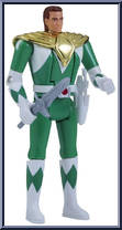 Auto Morphin Green Ranger from Power Rangers Super Ninja Steel - Legacy Collection manufactured by Bandai [Loose]