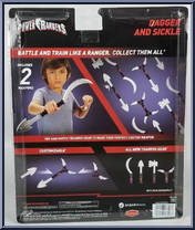 Dagger and Sickle from Power Rangers Super Ninja Steel - Role Play manufactured by Bandai [Back]