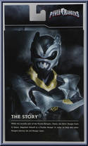 Psycho Silver Ranger from Power Rangers Super Ninja Steel - Legacy Collection manufactured by Bandai [Back]