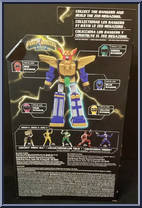 Yellow Ranger (Zeo) (Limited Edition) from Power Rangers Super Ninja Steel - Legacy Collection manufactured by Bandai [Back]