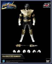 Gold Zeo Ranger from Power Rangers - Zeo manufactured by Threezero [Loose]