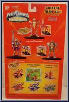 Green Battle Warrior Power Ranger from Power Rangers Time Force - Battle Warrior manufactured by Bandai [Back]