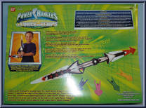 Chrono-Saber from Power Rangers Time Force - Role Playing manufactured by Bandai [Back]