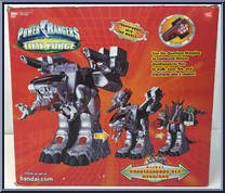 Deluxe Quantasaurus Rex Megazord from Power Rangers Time Force - Deluxe manufactured by Bandai [Back]