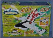 Deluxe Time Jet from Power Rangers Time Force - Vehicles manufactured by Bandai [Front]