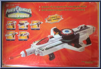 Deluxe Vortex Blaster from Power Rangers Time Force - Role Playing manufactured by Bandai [Back]