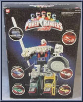 Deluxe Turbo Megazord from Power Rangers Turbo - Basic Series manufactured by Bandai [Back]
