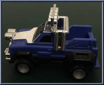 Mountain Blaster from Power Rangers Turbo - Real Metal Turbo Rangers Vehicles manufactured by Bandai [Loose]