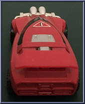 Red Lightning from Power Rangers Turbo - Real Metal Turbo Rangers Vehicles manufactured by Bandai [Loose]