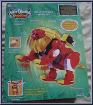 Deluxe Red Lion Wild Zord from Power Rangers Wild Force - Deluxe Megazords manufactured by Bandai [Back]