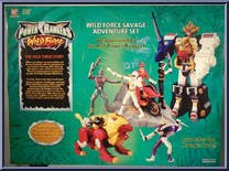 Wild Force Savage Adventure Set from Power Rangers Wild Force - Box Sets manufactured by Bandai [Back]