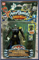 Zen-Aku Spin-Morphin Power Ranger from Power Rangers Wild Force - Basic Series manufactured by Bandai [Front]
