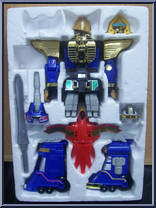 Zeo Megazord from Power Rangers Zeo - Deluxe Zords manufactured by Bandai [Front]