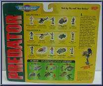 Predator Collection 2 from Predator - Micro Machines manufactured by Galoob [Back]