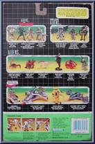Cracked Tusk Predator from Predator - Series 1 manufactured by Kenner [Back]