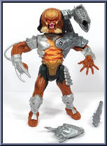 Cracked Tusk Predator from Predator - Series 1 manufactured by Kenner [Loose]