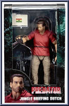 Dutch (Jungle Briefing) from Predators - Exclusives manufactured by Neca [Front]