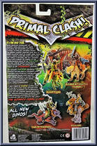 Titanis from Primal Clash! - Dino Wrangler manufactured by Lanard Toys [Back]