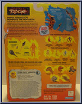 Armadon from Primal Rage - Virtuous Beasts manufactured by Playmates [Back]